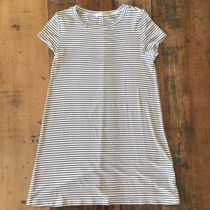 Striped T-shirt Dress